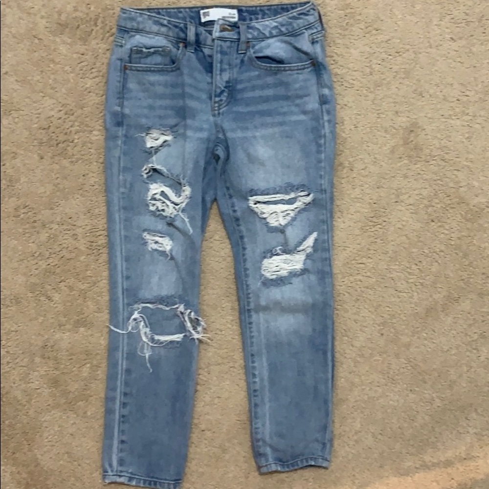 Ripped Mom Jeans